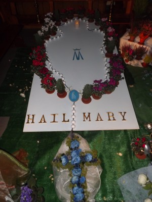 Rosary Garden in Holy Cross Church, Tramore