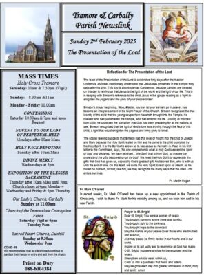 Newsletter 2nd February 2025