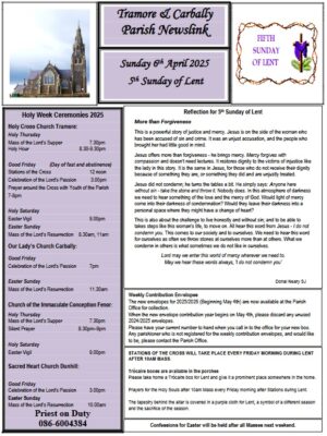 Newsletter 6th April 2025